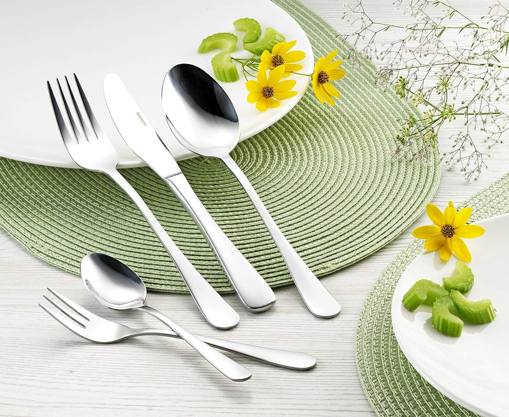 Bestiksæt Sylvia Fremstillet af rustfrit stål 18/0 Poleret 30 styks Køkken Naty Shop