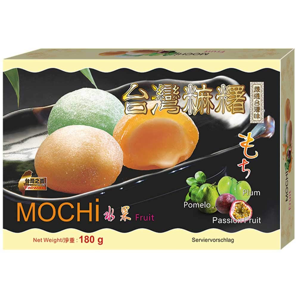 Mochi, frugtblanding, 1 x 180 g