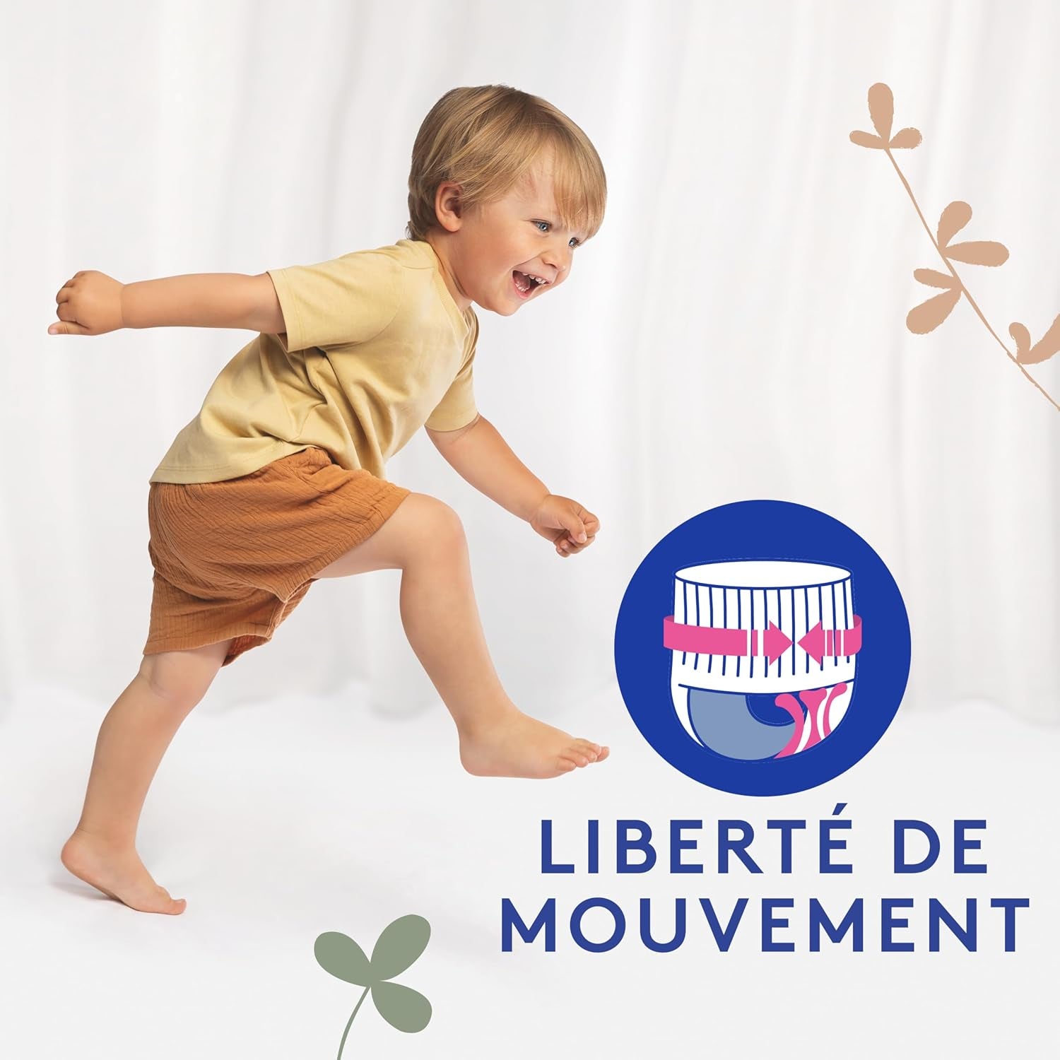 Douceur Naturelle - Trusser, str. 6 (16-26 kg) 1 måneds pakke - 112 trusser