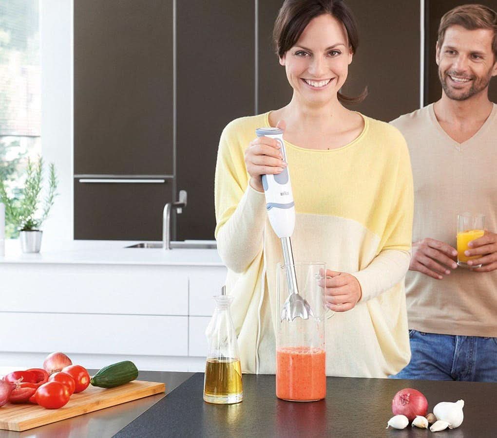 Braun Multiquick 5 Vario MQ 5000 Standmixer | 750 W | Easyclick System | Powerbell-teknologi | 21 Geschwindigkeitstufen | Mixen Und Pürieren Mor og barn Naty Shop