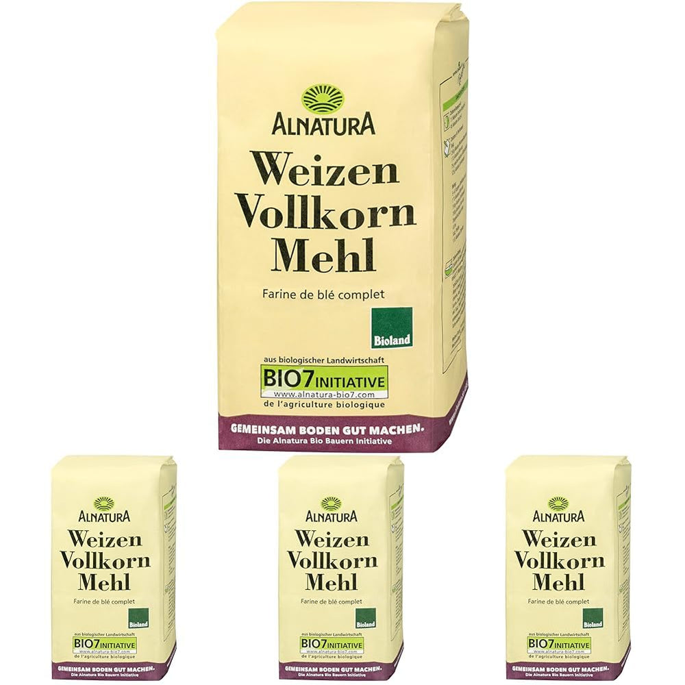 Økologisk fuldkornsmel, 1 kg