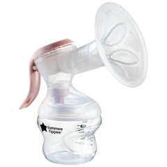 Tommee Tippee Made for Me Manuelle Einzel-Milchpumpe, Starke Saugkraft, Ergonomischer Griff, Tragbare Und Leise Milchpumpe, Samt Babyflasche Accessories Mad og Amning Bebe Naty Shop
