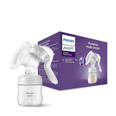Philips Avent Handmilchpumpe - Einfaches Abpumpen, Mit Natural-Motion Technologie, Bpa-Frei (Model SCF430/01) Gennemsigtigt tilbehør Mad og amning Bebe Naty Shop Ny manual