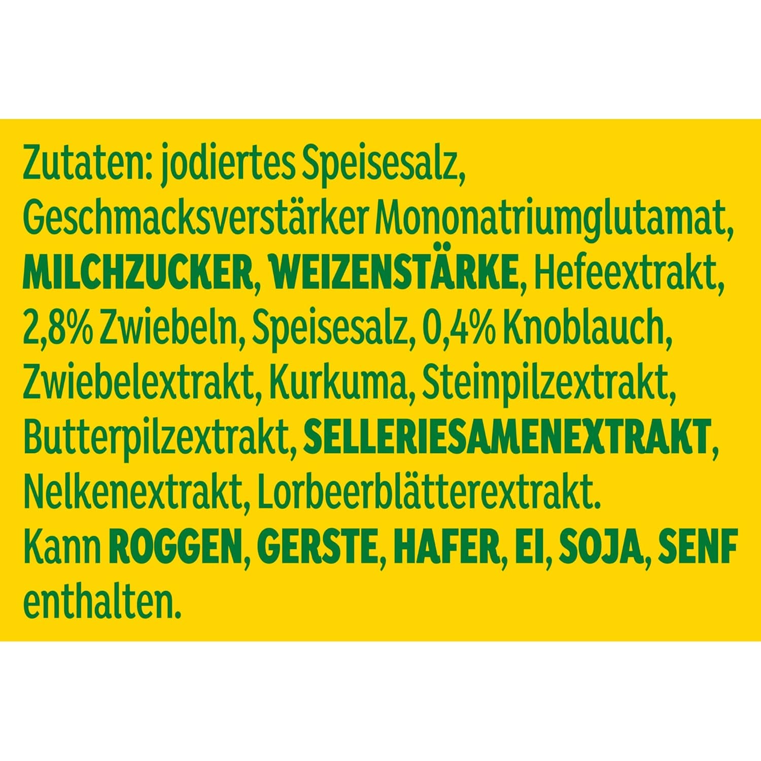 Knorr Würzmischung Universal Aromat für schnelle Gerichte zum Krydderi og krydring af kød, grøntsager, saucer og mere 100 g
