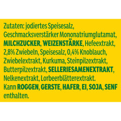Knorr Würzmischung Universal Aromat für schnelle Gerichte zum Krydderi og krydring af kød, grøntsager, saucer og mere 100 g