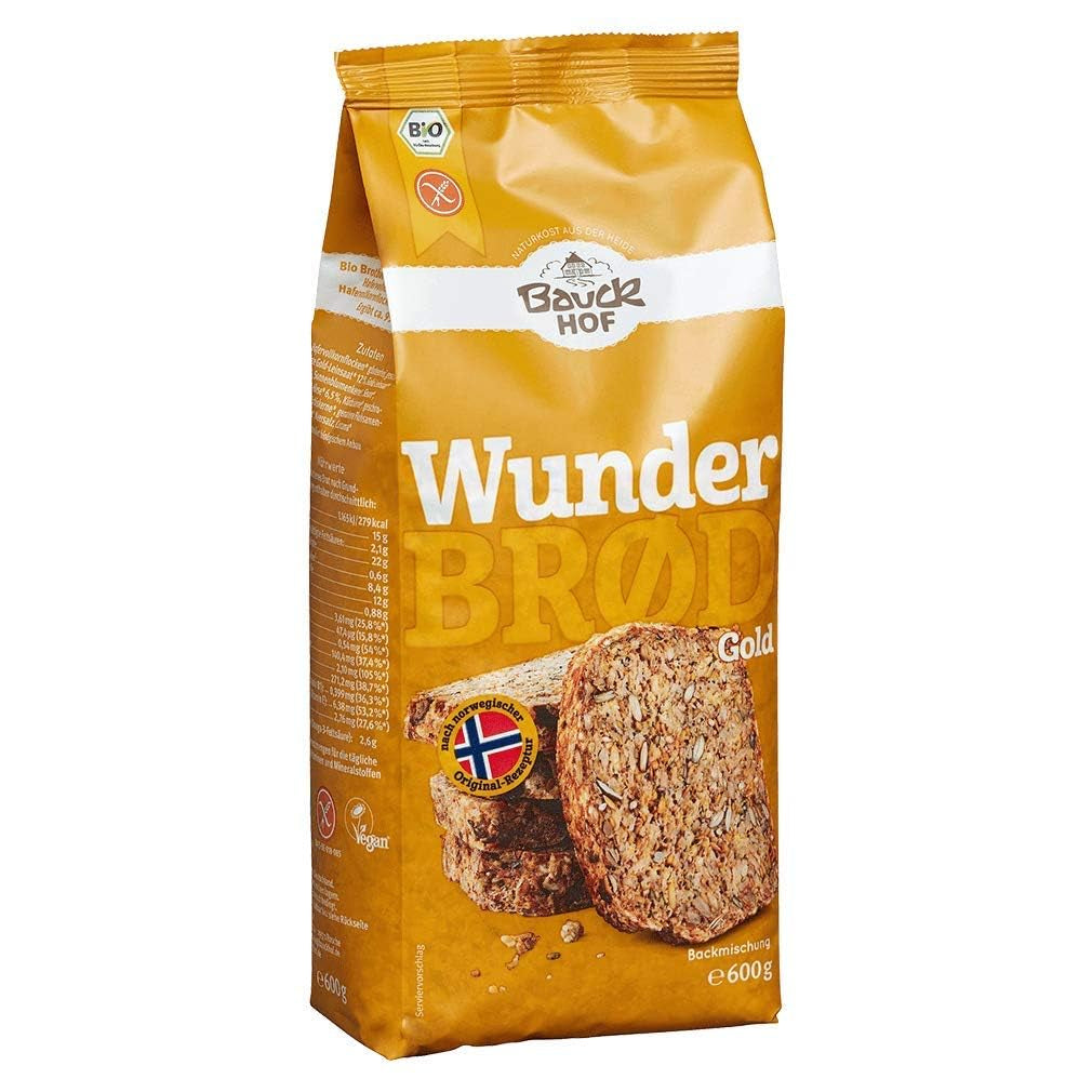 Wunderbrød Guld, 600 G Naty Shop 600 G (2Er Pack)