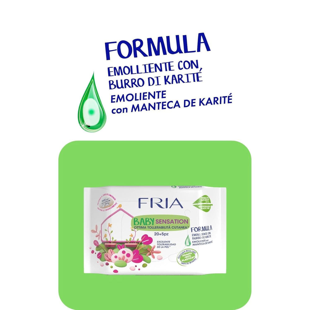 Fria Baby Sensation renseservietter Baby Wet Wipes Naty Shop