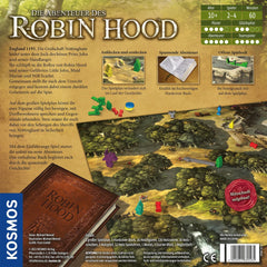 KOSMOS 680565 The Adventures of Robin Hood, nomineret til årets spil 2021, kooperativt eventyrspil for hele familien, brætspil for 2-4 spillere i alderen 10+