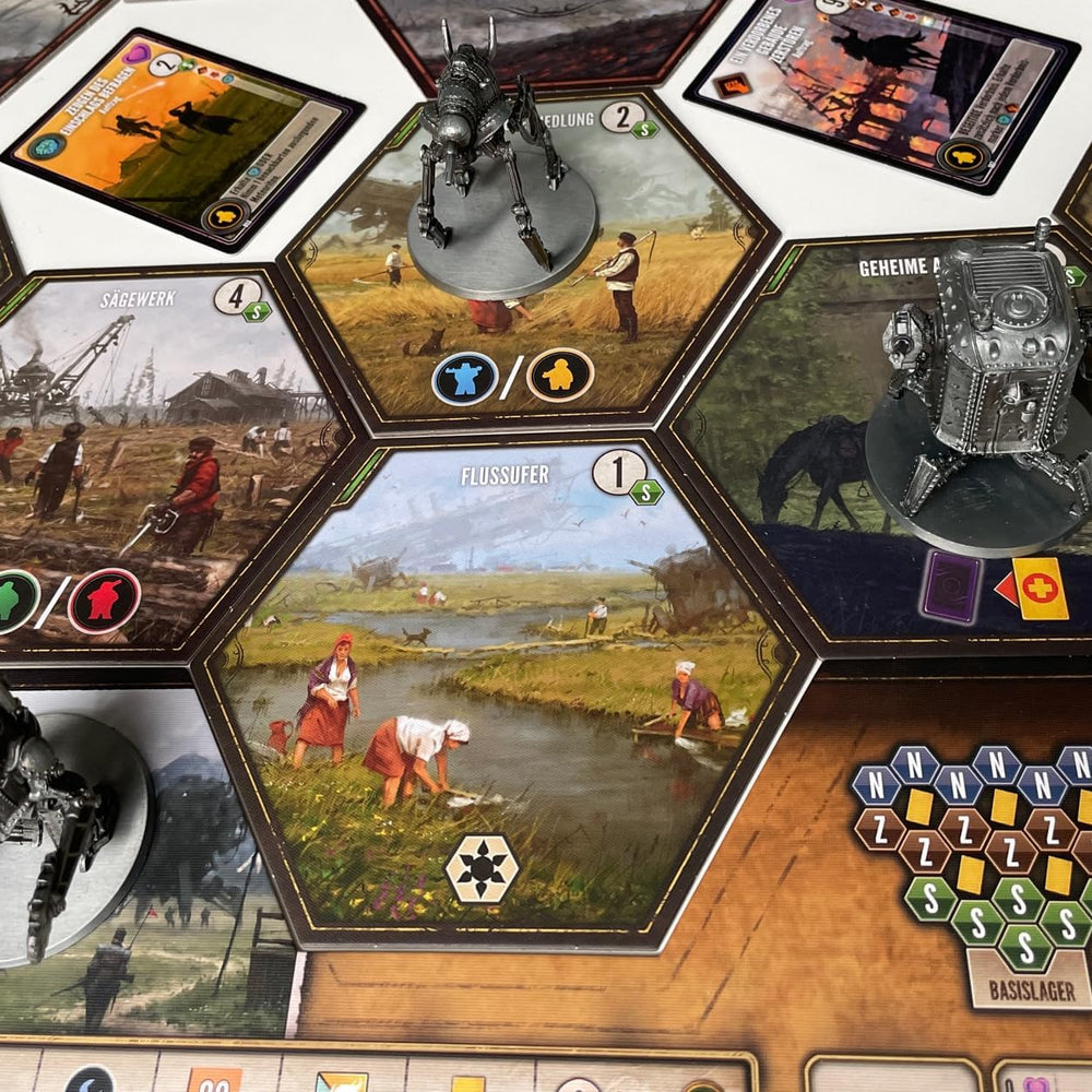 Feuerland Spiele 31025 Expeditions brætspil, jordfarver