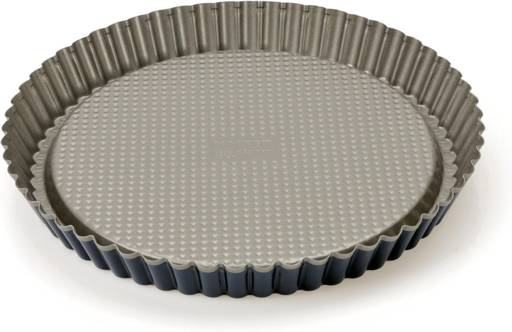 ORIGINAL KAISER Classic plus Obstbodenform 28 Cm, 28,4 X 28,4 X 3,5 Cm & Classic Mini Torteletts 6 Stück, Tartelette Förmchen 10 Cm, Tarteform Klein, Tortelettförmchen Antihaftbeschichte Bageforme og plader Naty Shop Single Energy