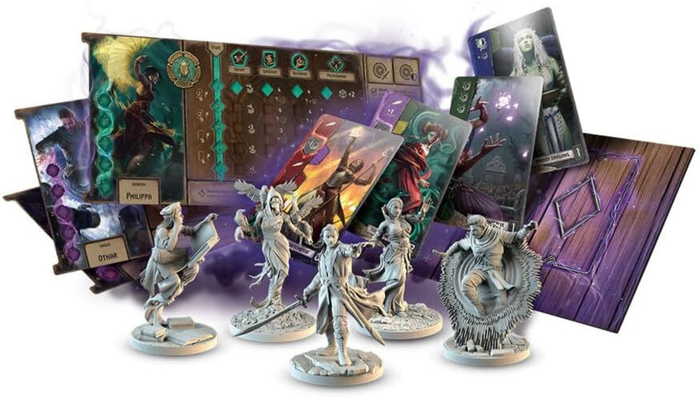 Gå ombord, The Witcher: The Old World, Expansion, Expert Game, Board Game, 1-5 Players, Ages 14+, 90-150 minutes, German