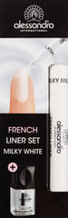 Alessandro Effect French Liner Milk White 1 pakke (1 x 5 ml + 3,2 ml)