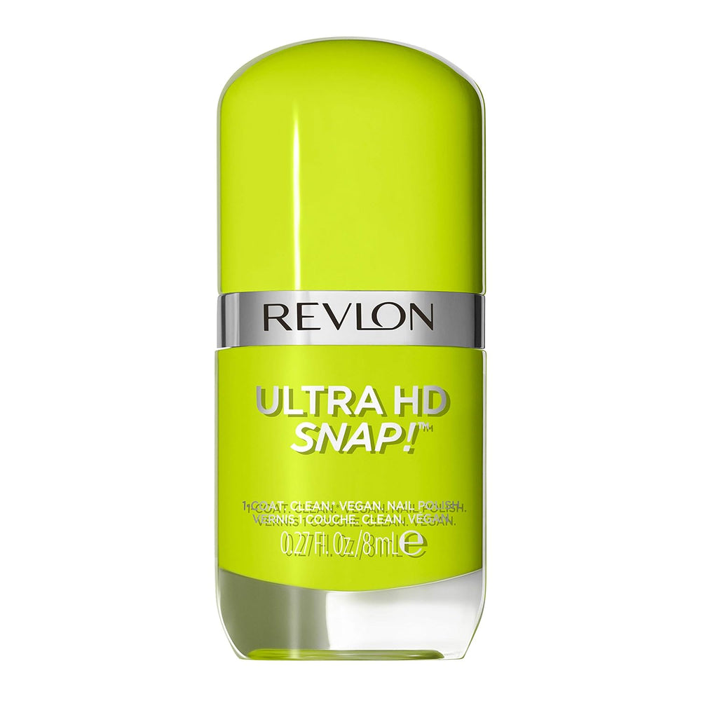 Revlon Ultra HD Snap Neglelak Langtidsholdbar Vegan Formula Quick Dry One Coat Fuld dækkende farve (8ml) Hot Stuff (007) Unisex