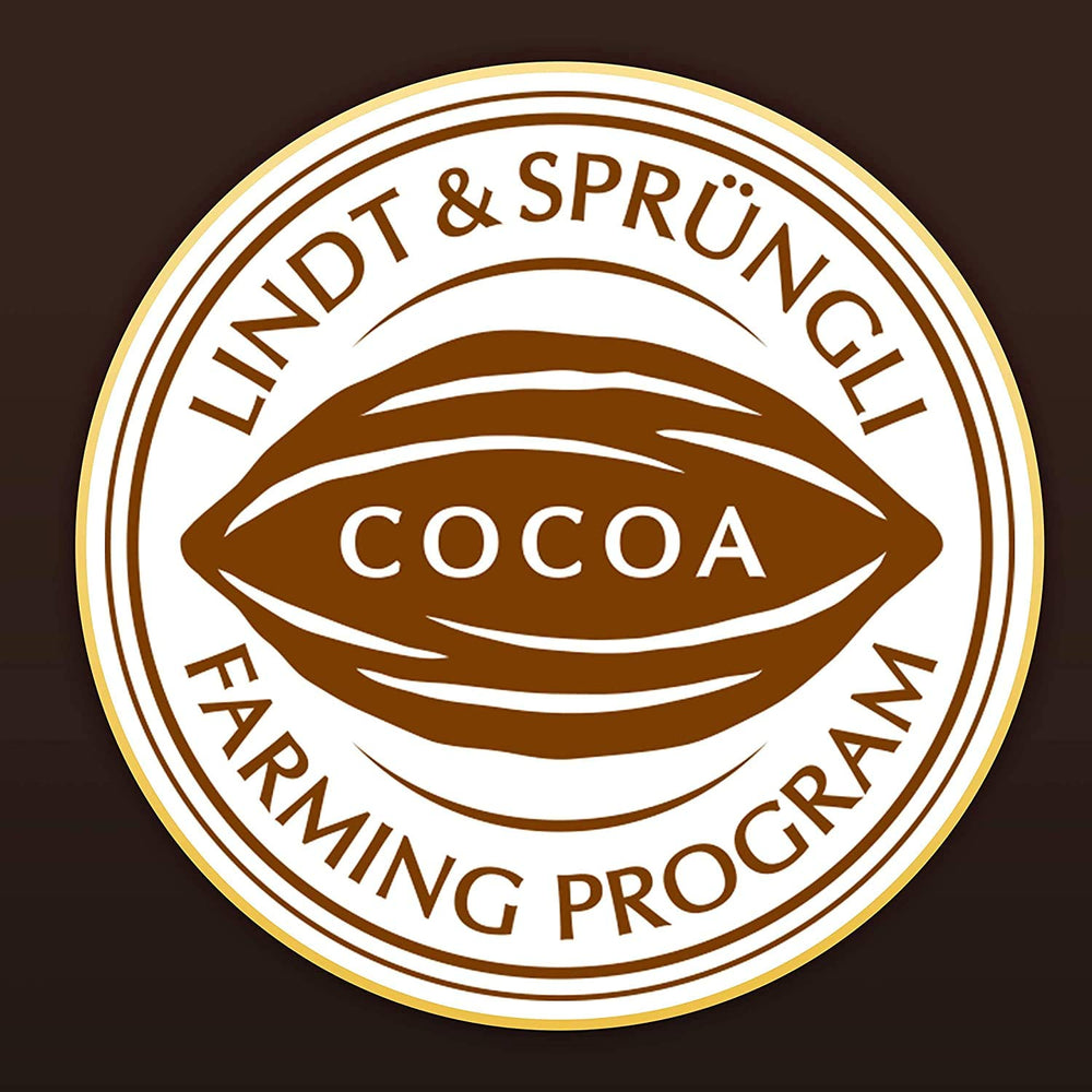 Gaveæske LINDOR Extra Black 70% Cacao, Gavechokolade, ca. 15 LINDOR trøfler, 186 g (pakke med 2)