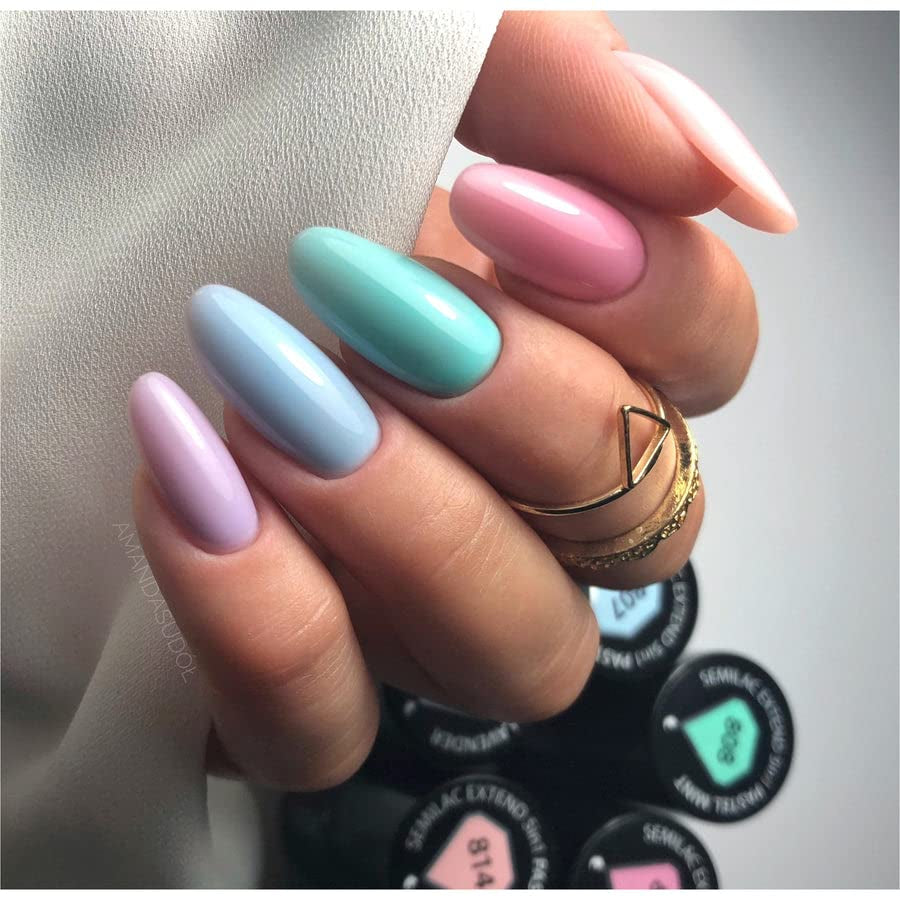 Semilac Extend UV neglelak 5 i 1 808 Pastel Mint 7ml