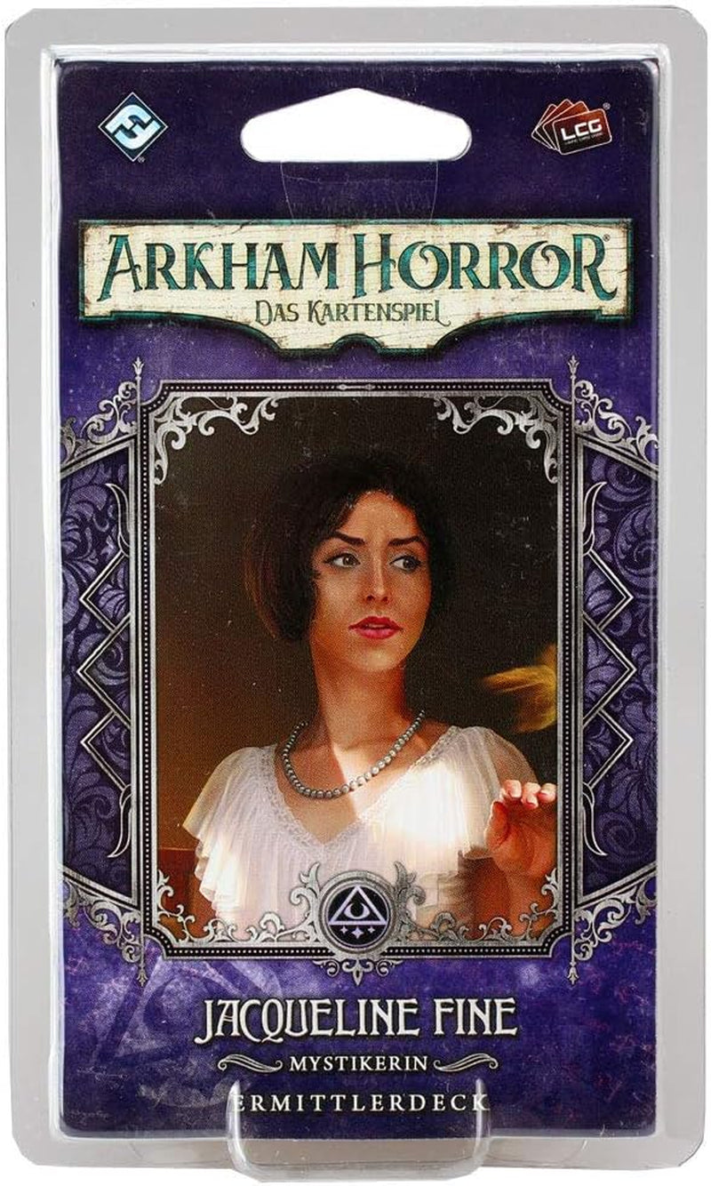 Fantasy Flight Games, Arkham Horror: LCG, Core Game, Expert Game, Card Game, 1-4 spillere, i alderen 14+, 45+ minutter, tysk, flerfarvet, farverigt