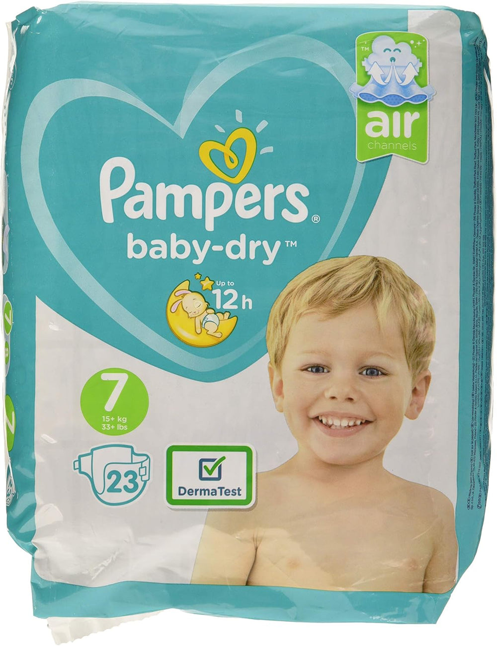 Pampers (gammel version), trusser, str. 4, 9 kg-15 kg, trepakning (1 x 88 bleer)