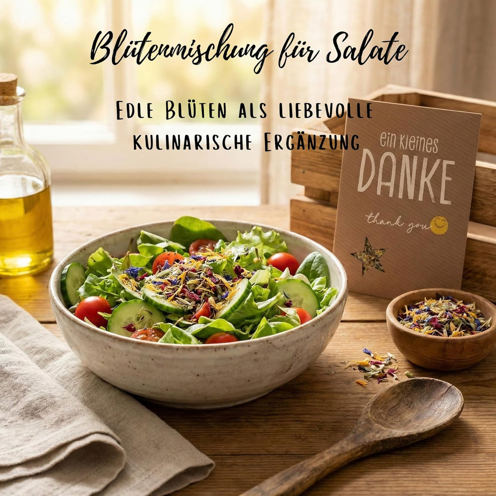 Genuss Set Mit Tee, Rosinen Mit Aroma Schokolade & Gewürzsalz - Geburtstagsgeschenk Für Frauen & Männer, Hochwertiges Geschenkset Mit Karte, Muttertag Geschenkbox Als Besondere Geschenkidee
