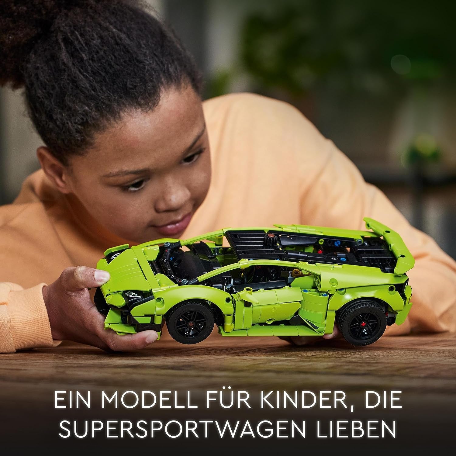 LEGO 42161 Technic Lamborghini Huracán Tecnica Legetøjsbilmodelsæt Racerbilbyggesæt til børn Drenge Piger Motorsportsfans Samling gavebyggesæt Besuche den LEGO-Store