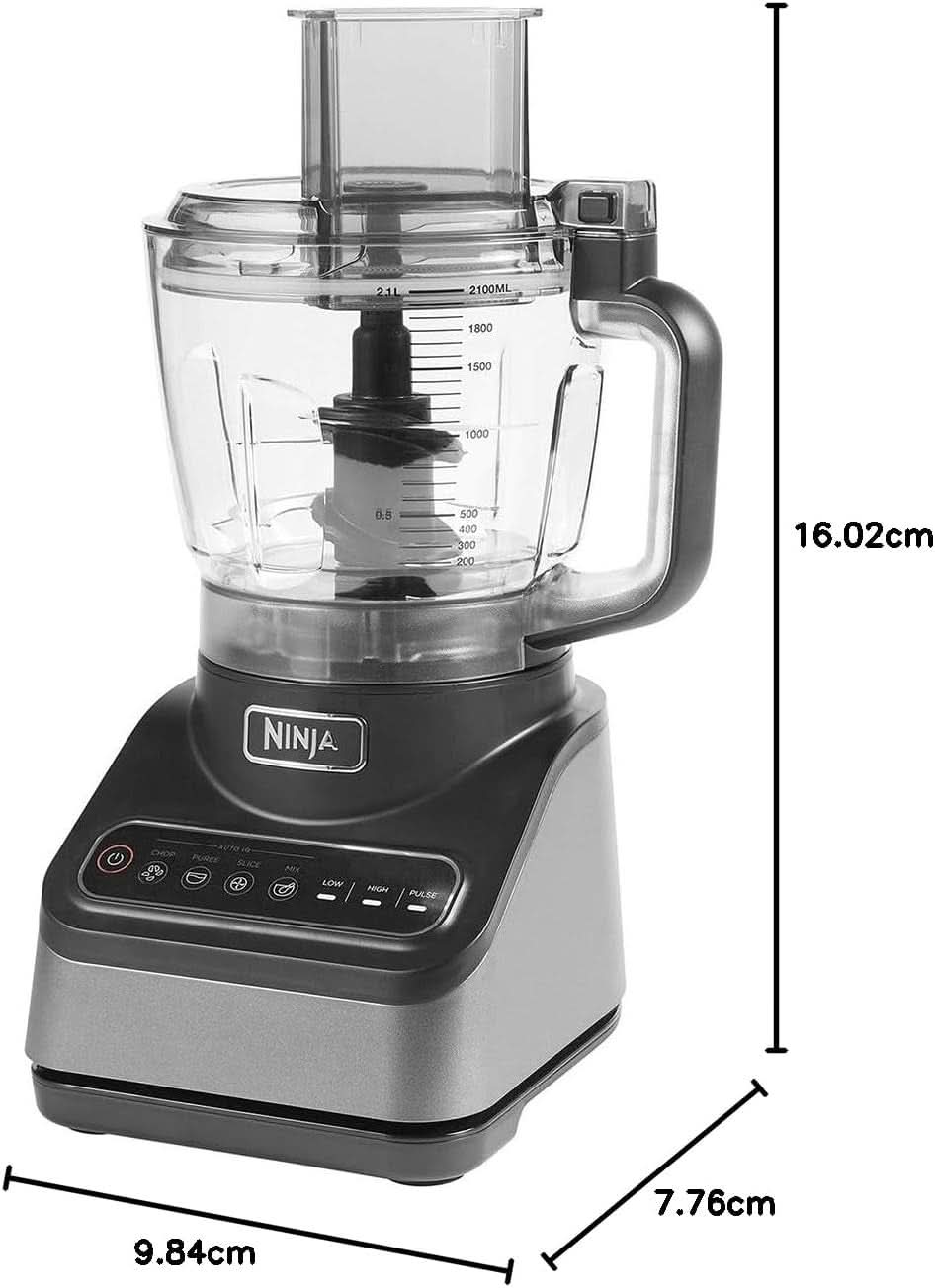 Foodprocessor Auto-IQ teknologi Ninja BN650EU, 850W, 2.1L, Black Naty Shop
