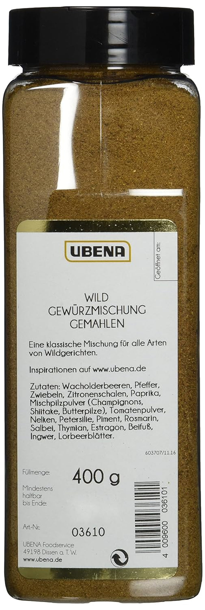 Wild Gewürz 400 g, 1er Pakke (1x 0,4 kg)