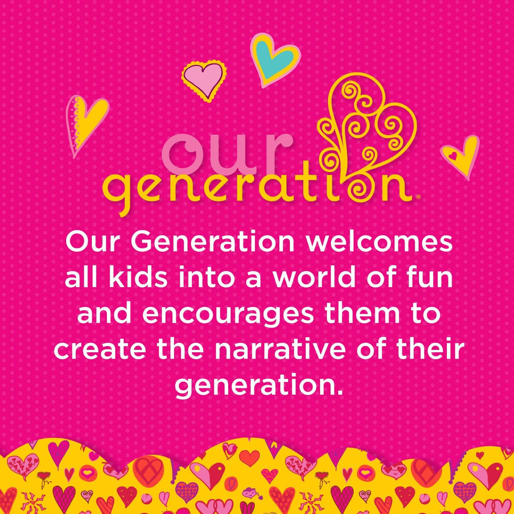 Our Generation – Milo – Păpușă băiat 46 cm – Ochi căprui realiști și păr castaniu creț – Bagaj cu roți și accesorii de călătorie – Joc de simulare – Jucărie pentru copii cu vârsta de 3 ani și peste