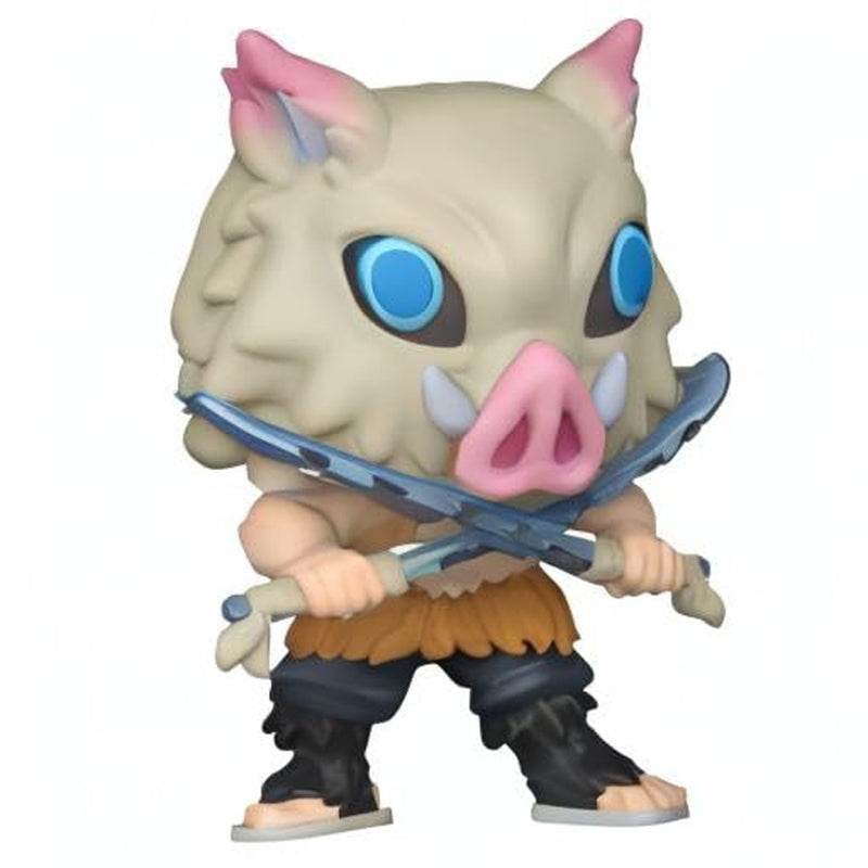 Funko pop! Animation: Demon Slayer - Inosuke Hashibira - Vinyl samlerfigur - Gaveidé - Officiel merchandise - Legetøj til børn og voksne - Anime fans - Action Figur Collector Action Figurer Naty Shop
