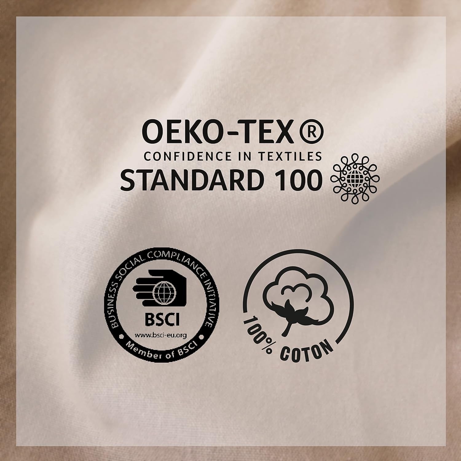 Dyne med 4 bobler, jute, 90 X 190 Cm, ler, 2007AGCHLJT090190, 90 X 190 Cm Dyner og dyner Naty Shop