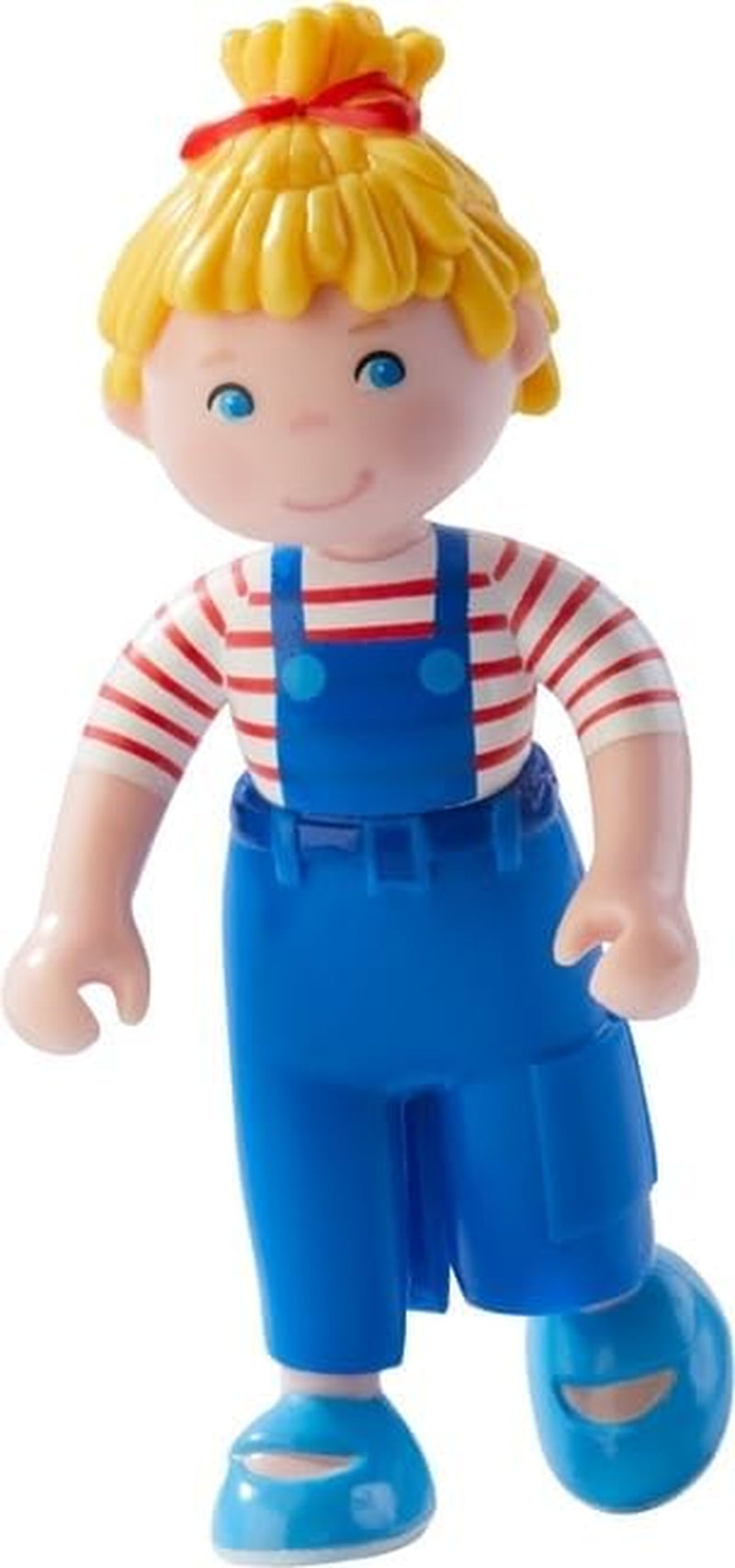 HABA 303672 - Little Friends - Conni | Sød minidukke fra 3 år | Slidstærk foldedukke i plast for langvarig legetid | Gave til alle Conni Papusi Naty Shop fans