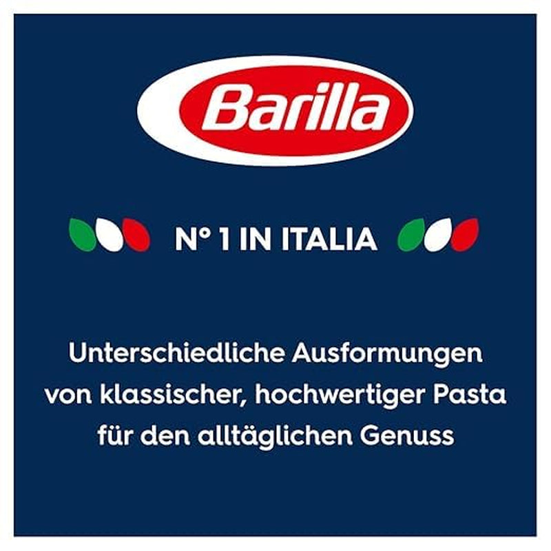 Pasta Barilla Classic Spaghettini no. 3 højkvalitets durumhvede, altid al dente (1 x 500 g)