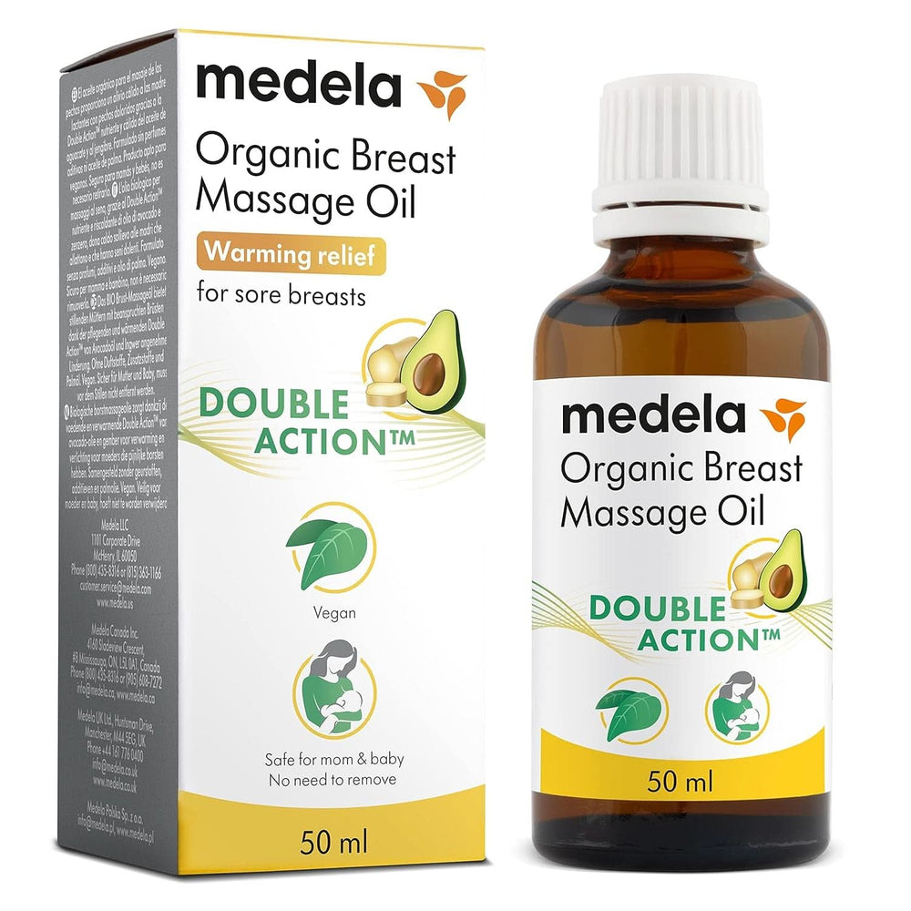 Medela Bio-Brustwarzenbalsm – Beruhigend Und Pflegend Für Stillende Mütter – Hergestellt Aus Naturichen, Sicheren Inhaltsstoffen – Linderung Bei Beanspruchten Brustwarzen – Postpartum Essentials 40 G Tilbehør Mad og amning Baby Naty Shop Bio Brustmassageöl