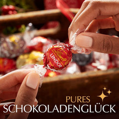 Lindt, mega pack, ca. 160 chokoladekugler, forskellige sortimenter, 2 kg chokolade slik Naty Shop