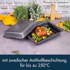 Chg Backform, ILAG Special 2-Schicht Antihaftbeschichtung, Sonstige, Jewells Ca. 28,5 X 23 X 4 cm, 9878-41, Jewells Ca. 28,5 X 23,0 X 4,0 Cm Bageforme og plader Naty Shop