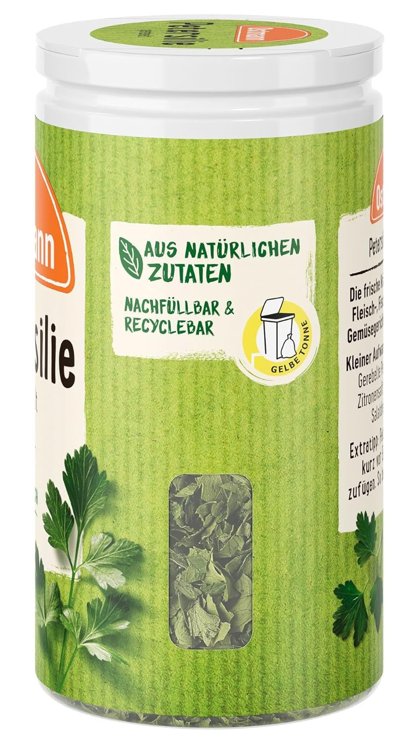 Ostmann Gewürze - Parsilie gerebelt | 100% naturlige ingredienser 5 g i Der Streudose