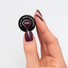 Semilac UV Neglelak 030 Mørk Chokolade 7ml Allure Collection