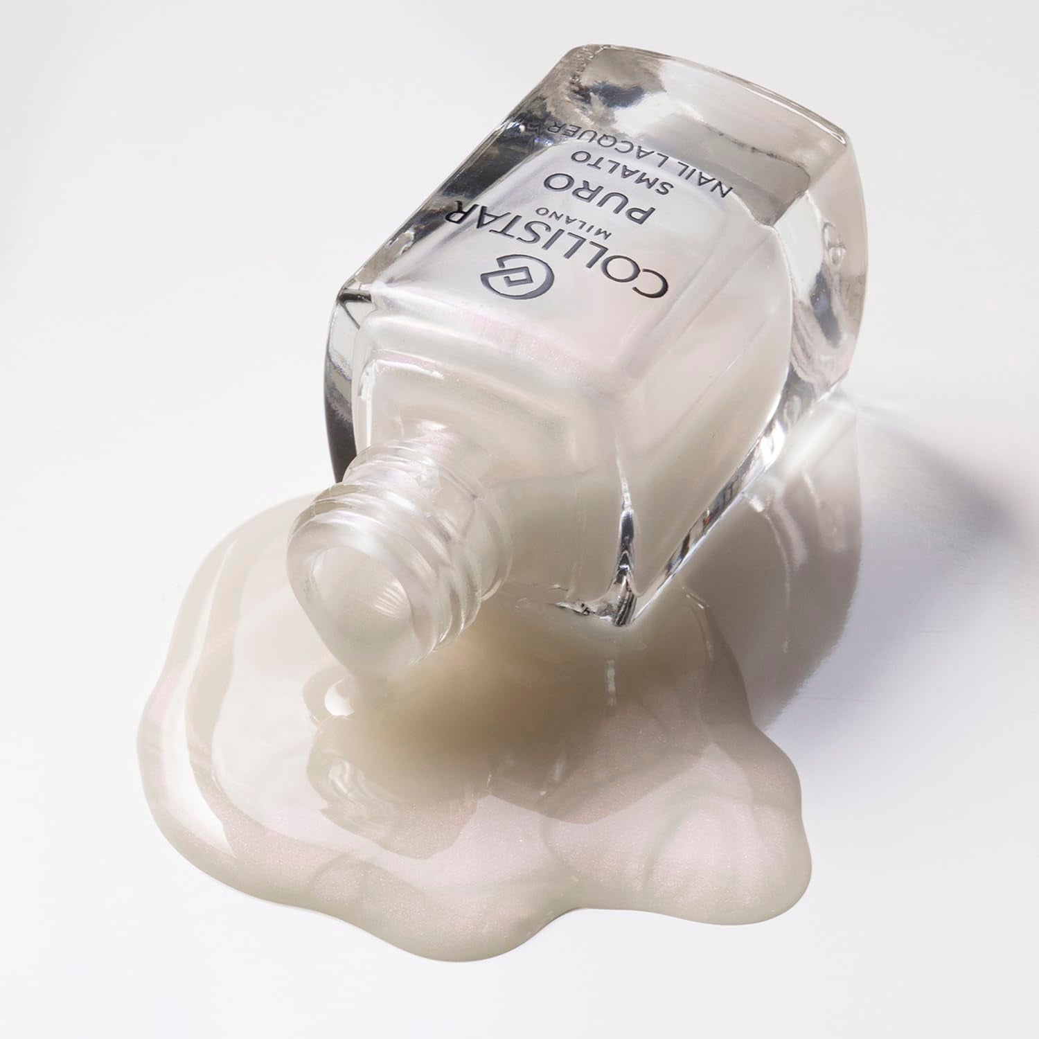 Collistar Puro neglelak, langtidsholdbar neglelak med en skinnende finish, nr. 922 Hvidt porcelæn, 10 ml