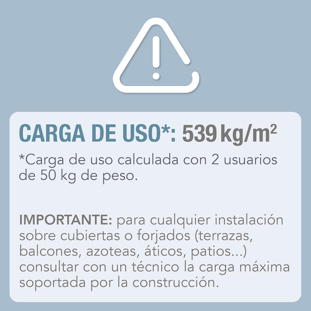 Intex 28266NP - Rektangulær overjordisk pool med ramme, 1662 L, stål og PVC, pink, 220x150x60 cm