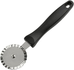 Roată de patiserie FMprofessional 20 cm CHEF (Culoare: Oțel inoxidabil/Negru), Cantitate: 1 bucată
