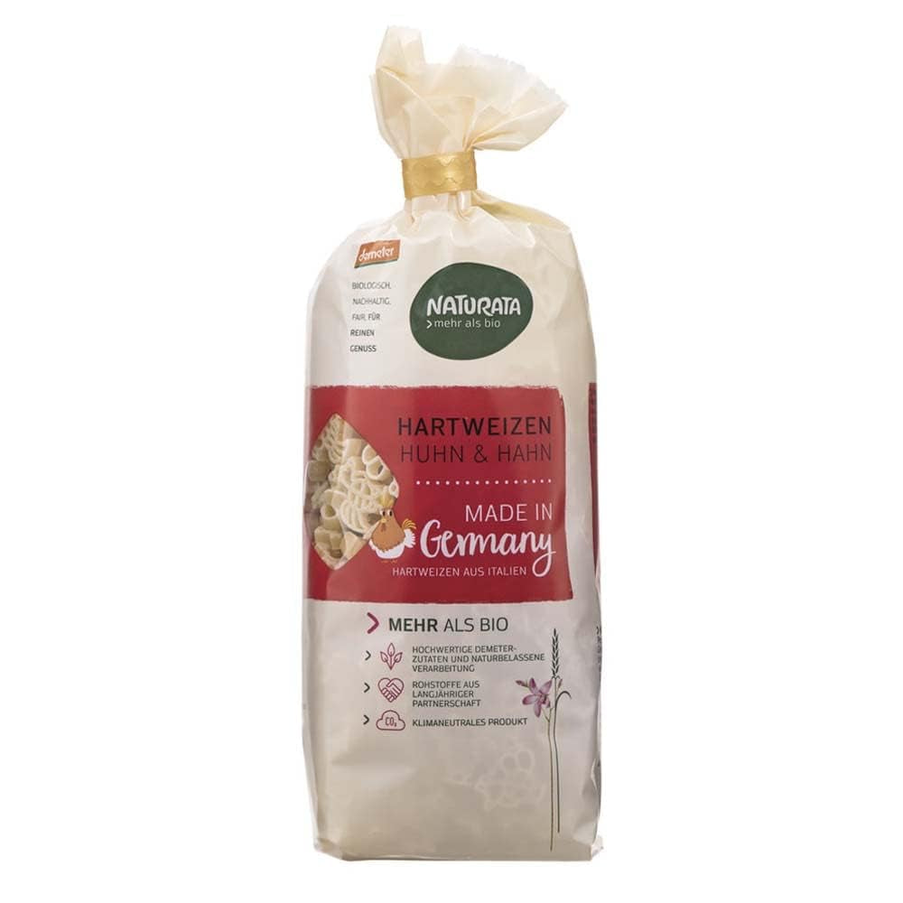 Durumhvede pasta, kylling og hane