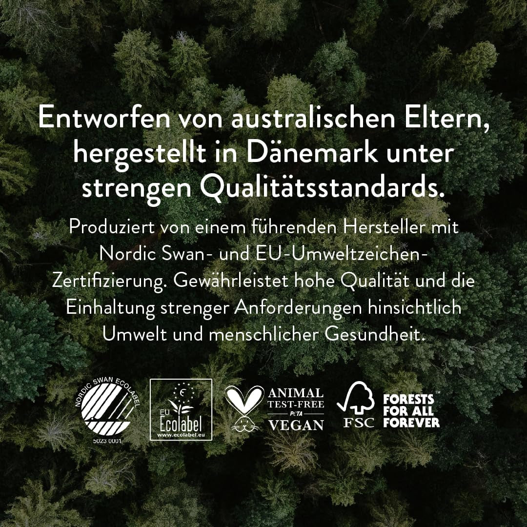 Push-up bleer, størrelse 4 L (7-12 kg) - 1 pose med 25 stykker - Ingen skadelige stoffer, miljøvenlig, ultraflade, til natbrug - Fremstillet i Danmark