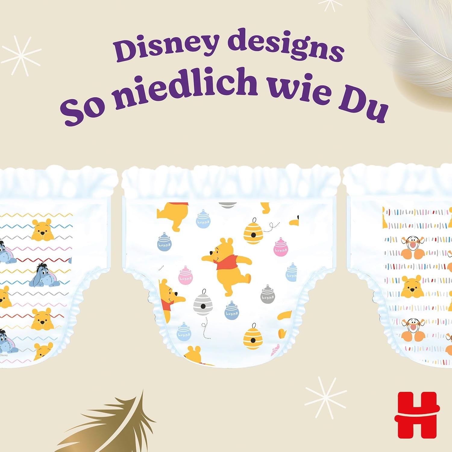 Huggies Extra Care Bukser Disney Design Størrelse 5 68 Bleer (2x34) Halvmåneders æske