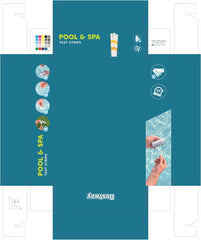 Bestway 3 i 1 teststrimler, 50 stk