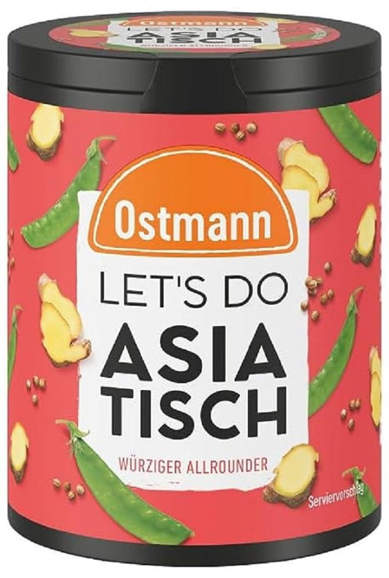 Ostmann Gewürze - Let's Do Fisch Allrounder | Gewürzsalz für Bratfisch, Flammlachs und Meeresfrüchte | Würziger Allrounder med sennep, citron og dild | 85 g i Metalldose genbrugsbar