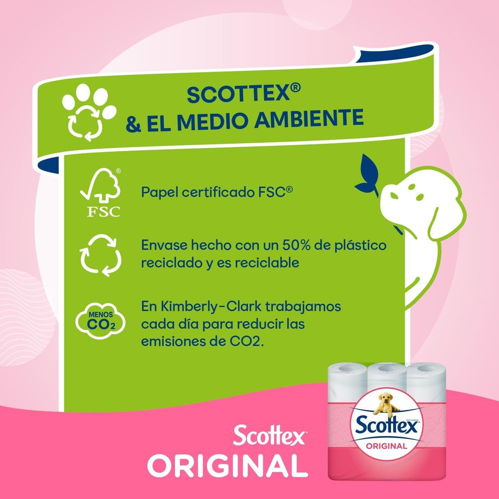 Hârtie igienică Original, 128 de role albe