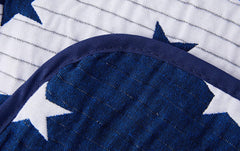 VIALMAN sengebetræk Sofia 10 kingsize seng | stjernedyne | quilt størrelse 250 X 270 cm | sengebetræk & sofakast marineblå Senge og betræk Besuche den VIALMAN-Store