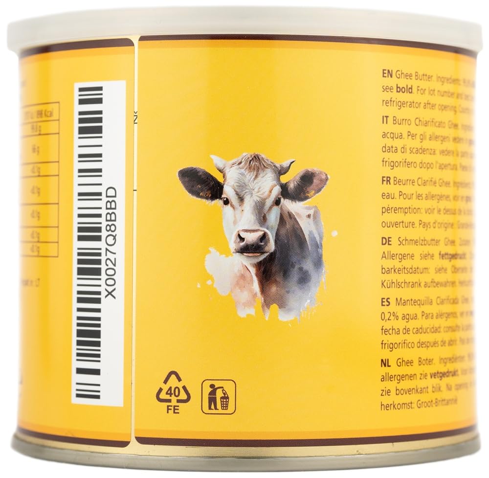 Grocer Planet Natural Ghee - Klaret Ghee 500g til Keto-madlavning
