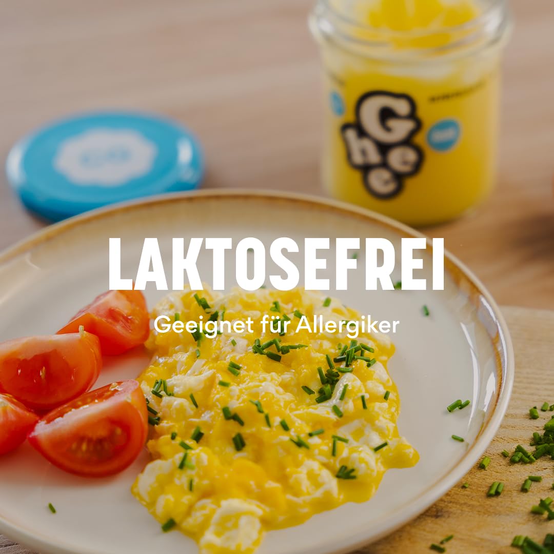 Ghee Butter BIO 600 g - Ideel til stegning og bagning laktosefri
