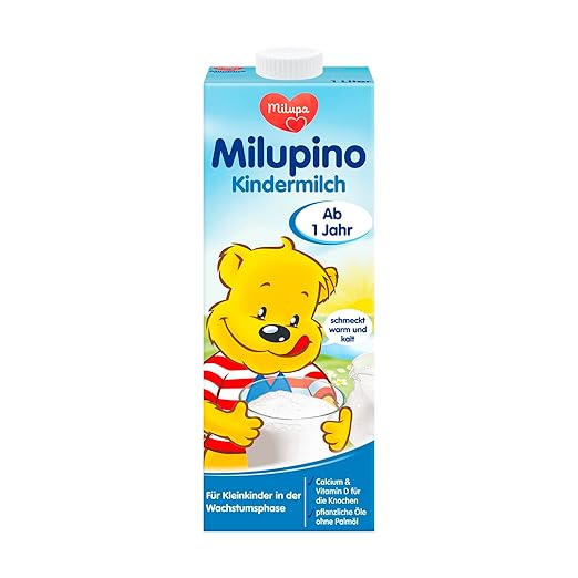 Milupino babymælk drikkeklar (6X1L), fra 1 år, til små børn i vækstfasen Naty Shop