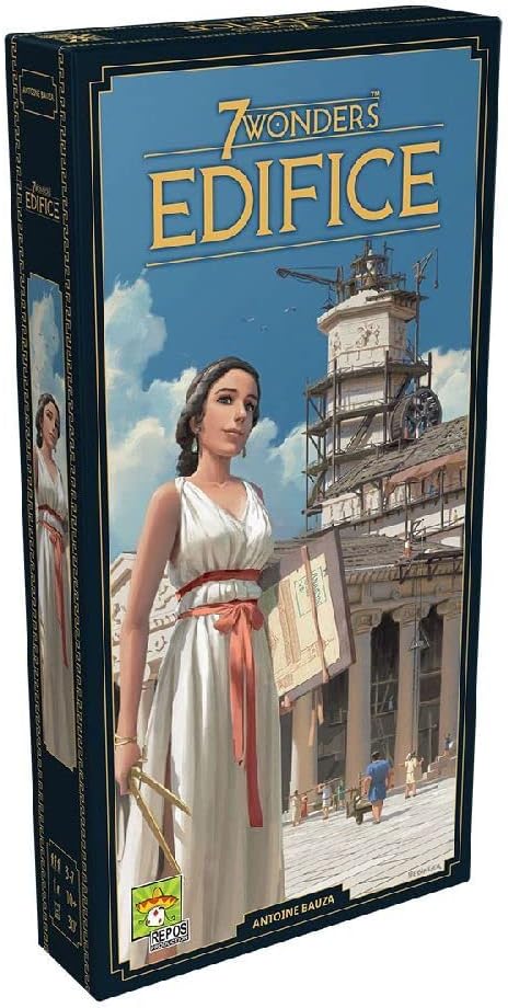 Asmodee 7 Wonders Duel, Core Game, Connoisseur Game, Strategi Game, 2 Players, Ages 10+, 30 Minutes, German