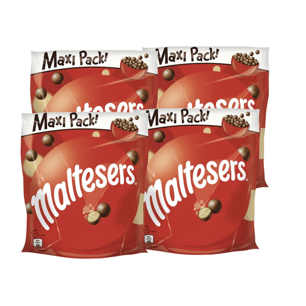 Maltesere, chokoladekugler med et sprødt og let center, luftig, chokolade snack, 1 pakke (1 x 300g)